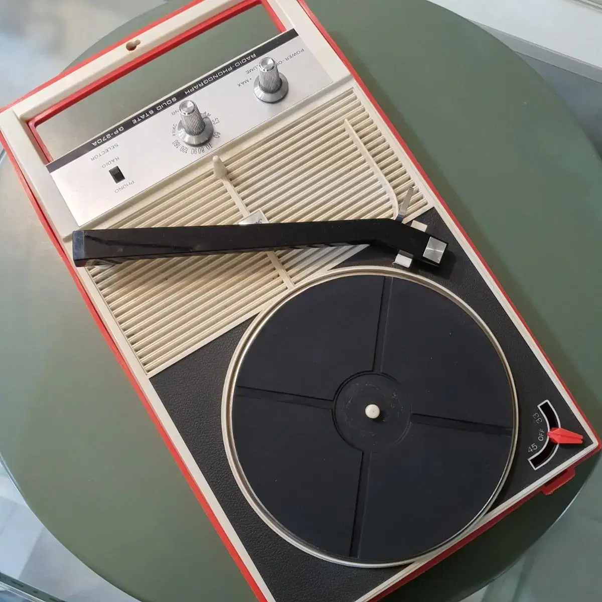 턴테이블 Toshiba Record Player GP-27D (고장품)